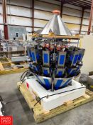 ISHIDA 14 Head Scale, Model: CCW-N2-214 W-S/30-PB, S/N 28193 Location: Fleetwood, PA Rigging