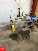Label-Air Labeler with Conveyor, Model: 2111, S/N 11549001 Location: Fleetwood, PA Rigging Fee: $