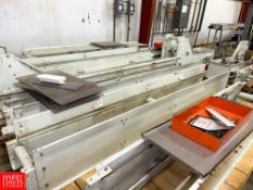 Bucket Elevators Approx. 20' High with Chain, Drive Units and 9