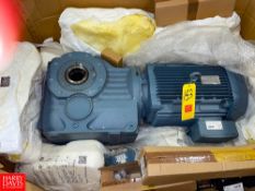 New Sew Euro 50 HZ Gear Reducing Drive Location: Fleetwood, PA Rigging Fee: $ 25