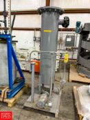 PEGO System Vertical Receiver, Skid Mounted with .5HP Centrifugal Pump Location: Fleetwood, PA