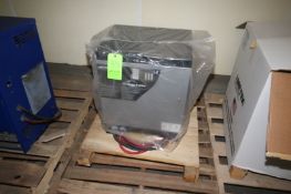 NEW AMETEK 12/24/36 Volt Battery Charger, M/N 1050EC3F-18SP, S/N 319CS86446, 480 Volts, 3 Phase (