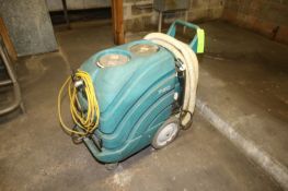 Tennant Walk-Behind Floor Scrubber, M/N 750, S/N TRC1500008257HEU, 120 Volts, with Hoses (LOCATED IN