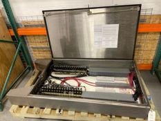 S/S Solenoid Control Box,with (2) Solenoid Blocks with Breakers, Overall Dims.: Aprox. 5 ft. L x 36