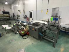 North Star Engineering Apple Wedger withPreservative Treatment Bath, Model F2002-AT-1, S/N FT2000-