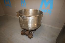 S/S Mixing Bowl, Internal Dims.:  Aprox. 32-1/2