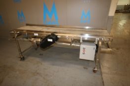 BEST Industrial Group Straight Section of Conveyor, Overall Dims.: Aprox. 8' L x 23-3/4