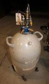 Worthington 50 Liter Liquid Nitrogen Vessel onWheels, 30