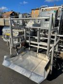 S/S Hydraulic Pivot Dump Platform,Overall Dims.: Aprox. 42