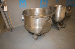 S/S Mixing Bowl, Internal Dims.:  Aprox. 32-1/2