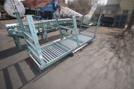 Hytrol Roller Conveyor,Overall Dims.: Aprox. 10' L x 33