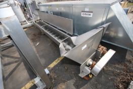 Rietz S/S Portable Incline Auger Conveyor,M/N C-12-K3212, S/N C-710778A, with Aprox. 12