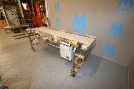 2017 BEST Industrial Group Straight Section ofConveyor, Overall Dims.: Aprox. 8' L x 23-3/4