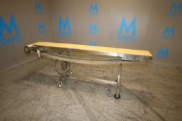 Straight Section of S/S Conveyor, with Aprox. 12