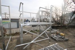 S/S Operator's Platform,with S/S Grating & S/S Handrails, Overall Dims.: Aprox. 99