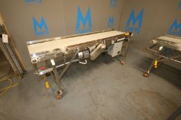 2017 BEST Industrial Group Straight Section ofConveyor, Overall Dims.: Aprox. 8' L x 23-3/4