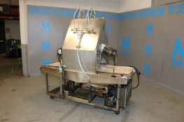 Bauer Machine Co. S/S Pan Greaser, with Aprox. 22-3/4