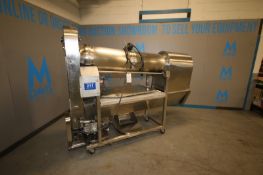 Portable S/S Tumbler, Internal Dims.:Aprox. 86