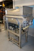 E-Quip 500 lb. Dual Paddle Blender, M/N 301, Factory No.: 148, with (2) Motors,