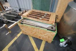 APV Type S/S Plate Heat Exchanger Plates,Plate Dims.: Aprox. 14-1/2