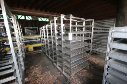 (3) Portable S/S Racks with (8) Positions,Overall Dims.: Aprox. 39