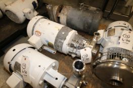 Tri-Clover 10 hp Centrifugal Pump,M/N C218, with 3