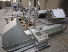 10 ft L S/S Power Inclined Conveyor with9