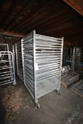 (3) S/S Portable Screen Carts,with (12) & (23) Positions, Overall Dims.: Aprox. 39