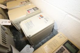 Yaskawa V7-4X VD VFD,M/N CIMR-V7CU21P5, 230 Volts-8.0A 6A (INV#77972)(Located @ the MDG Showroom -