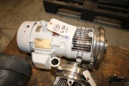 Tri-Clover 3 hp Centrifugal Pump,with 3