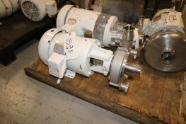 Fristam 3/2 hp Centrifugal Pump,M/N FPX 3531004674, with 2.5