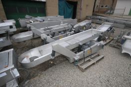 Key Iso-Flo S/S Shaker Decks,M/N 427269-1, S/N 99-46422-1 & 99-46422-2, Deck Dims.: Aprox. 85