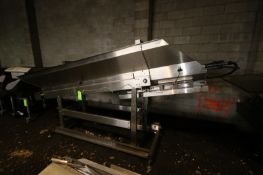 S/S Incline Conveyor Chute, with Aprox. 24