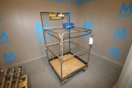 Ballymore 500 lbs. Forklift Man Cage,Overall Dims.: Aprox. 3' L x 3' W x 67