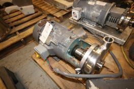 Tri-Clover 10 hp Centrifugal Pump,MN C328, with 3
