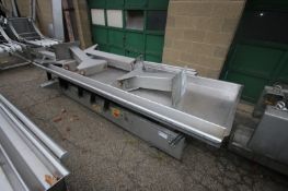 Key Iso-Flo S/S Shaker Deck,M/N 427267-1 & 99-46420-2, with (4) Leg Mounted, Deck Dims.: Aprox. 128