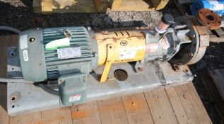 Durco 7.5 hp Centrifugal Pump, ModelMK3 STD, with 1750 rpm, 460V 3 Phase, 3