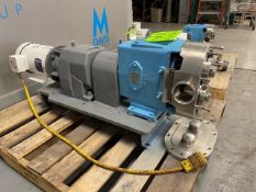Waukesha 3 hp Positive Displacement Pump,with Aprox. 3-1/2