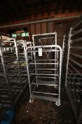(2) Assorted Portable Aluminum Racks,(1) Bosio with (32) Positions, Aprox. 31
