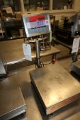 Ohaus Digital S/S Platform Scale,M/N T32XW, S/N B325457699, with Defender 3000 Xtreme Digital Read