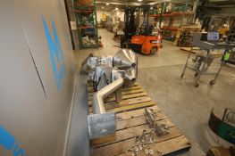 Allfill Dual S/S Auger Filler 2015, Model TA, SN 80431, Dual 1.5 hp/1755 rpm Drive Motors, 208*230/