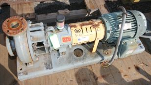 Durco 7.5 hp Centrifugal Pump, Model MK3 STD, with 1750% rpm, 460V 3 Phase, 3