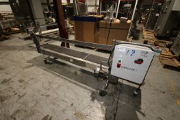 Chantland S/S Portable Power Belt Conveyor, Model 4201, S/N 39282, Overall Dims.: Aprox. 125