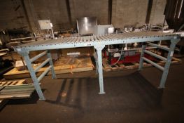 Hytrol Roller Conveyor, Overall Dims.: Aprox. 10' L x 33