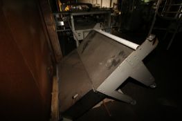 Custom Metal Designs 1/2 Gallon & 1 Gallon HDPEBagging Table with 8' L x 41