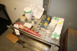 Lot of Assorted Quadra Mill Spare Parts,Includes Shaft, Collars, & Other Misc. (INV#78004)(Located @