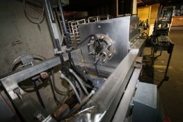 Maddox Metal Works S/S Corn Mill Machine,Model CORN MILL Machine, S/N 91-31853, with Baldor 50 hp/