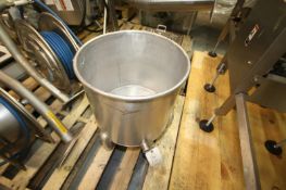 15 Gal. S/S Balance Tank,Internal Tank Dims.: Aprox. 17