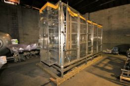 Hartness International Accumulation Conveyor System, S/N W64800H, with 3-Tier Dual Lane Conveyor