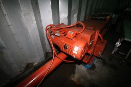 Cives Recycling Vertical Drum Crusher, Model 156DC, SN 29, 240/460V 3 Phase, with Top Mounted